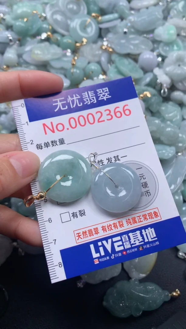 颈饰未镶嵌翡翠2366