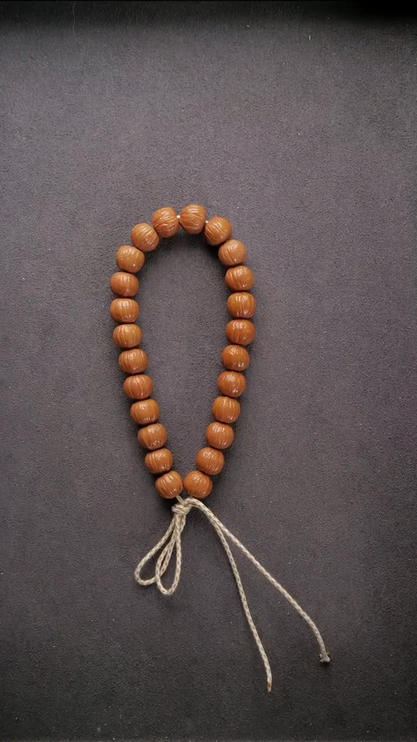 【闪购商品】猴头核桃吊坠黑点款南瓜11.1mm