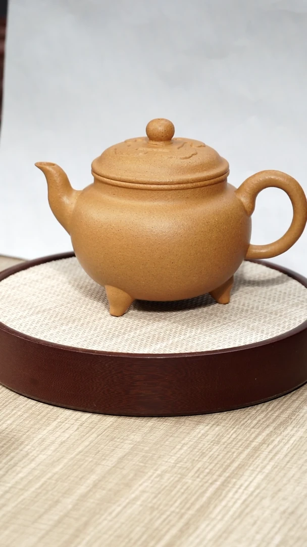 【闪购商品】段泥茶壶瑕大彬如意壶250CC容量