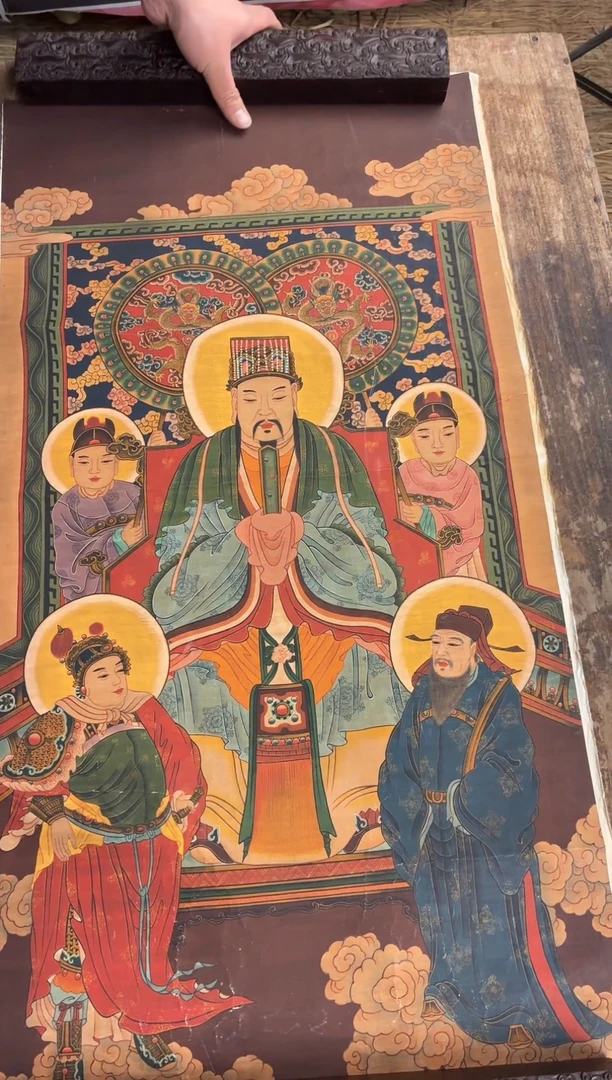 装裱画 澄空梵像高端精品唐卡AA12