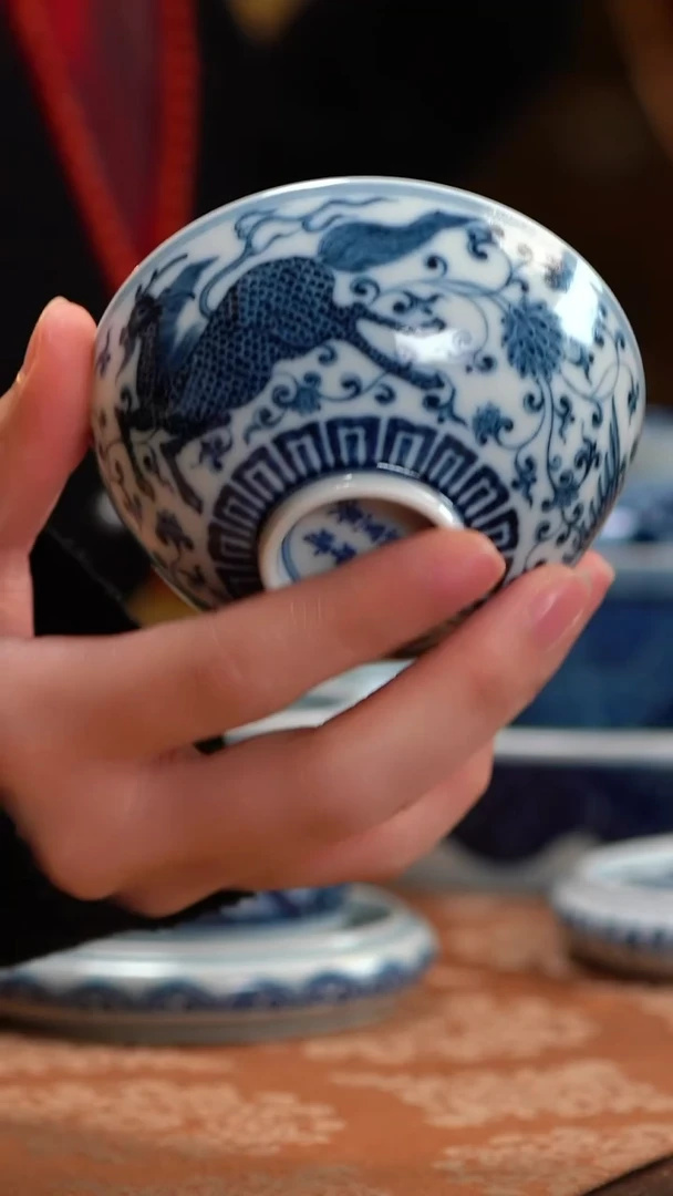 【闪购商品】快雪时晴凤纹麒麟杯