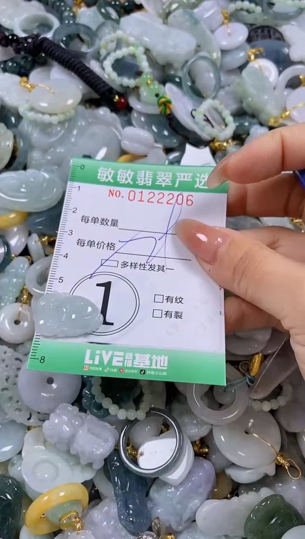 【闪购商品】翡翠颈饰未镶嵌闪购0122206多样性发其一