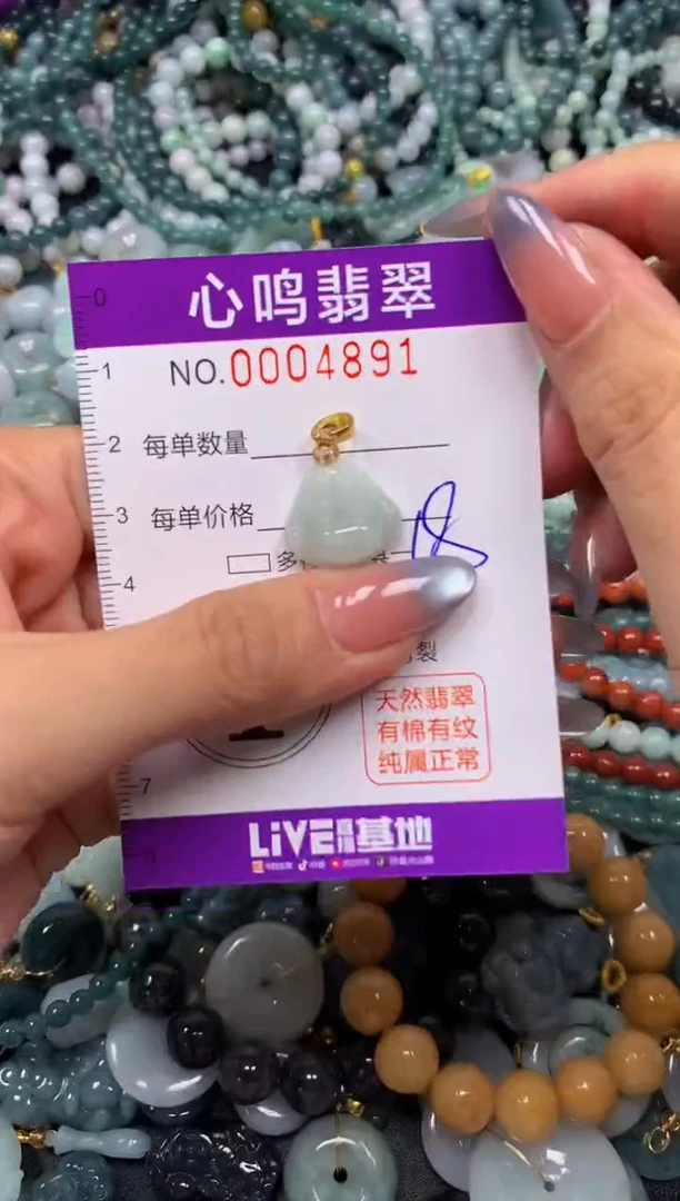 颈饰未镶嵌翡翠闪购004891
