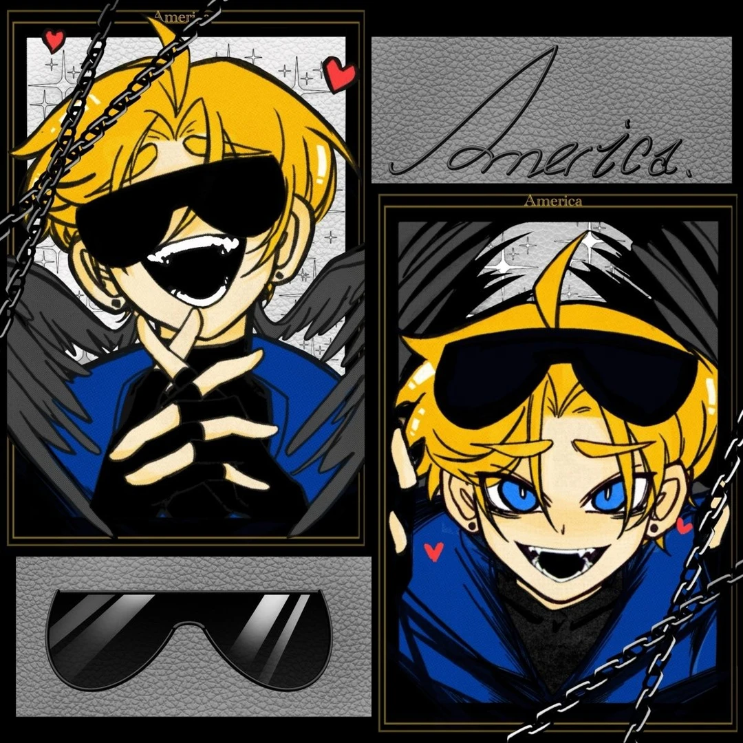 【太阳鱼】ch国拟 USA！亚克力色纸