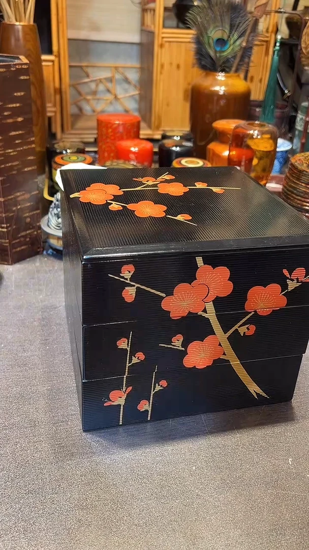 三段重  大漆漆器大漆漆器大漆漆器