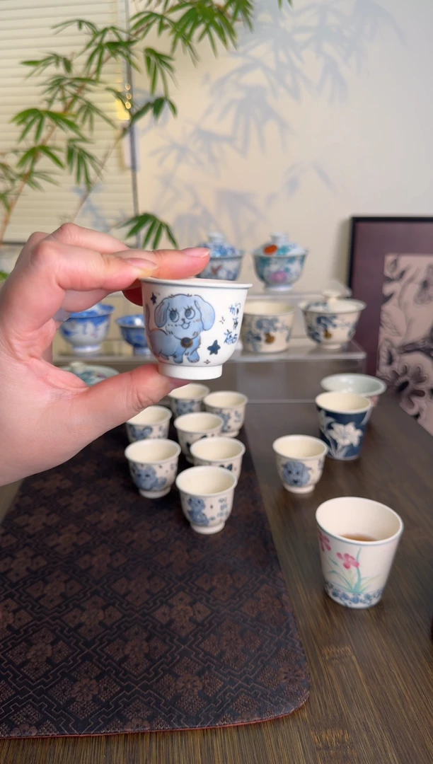 【闪购商品】景德镇手绘茶杯茶杯