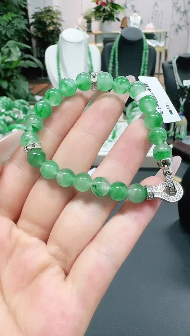 未镶嵌1石英质玉（非洲翠）/3582