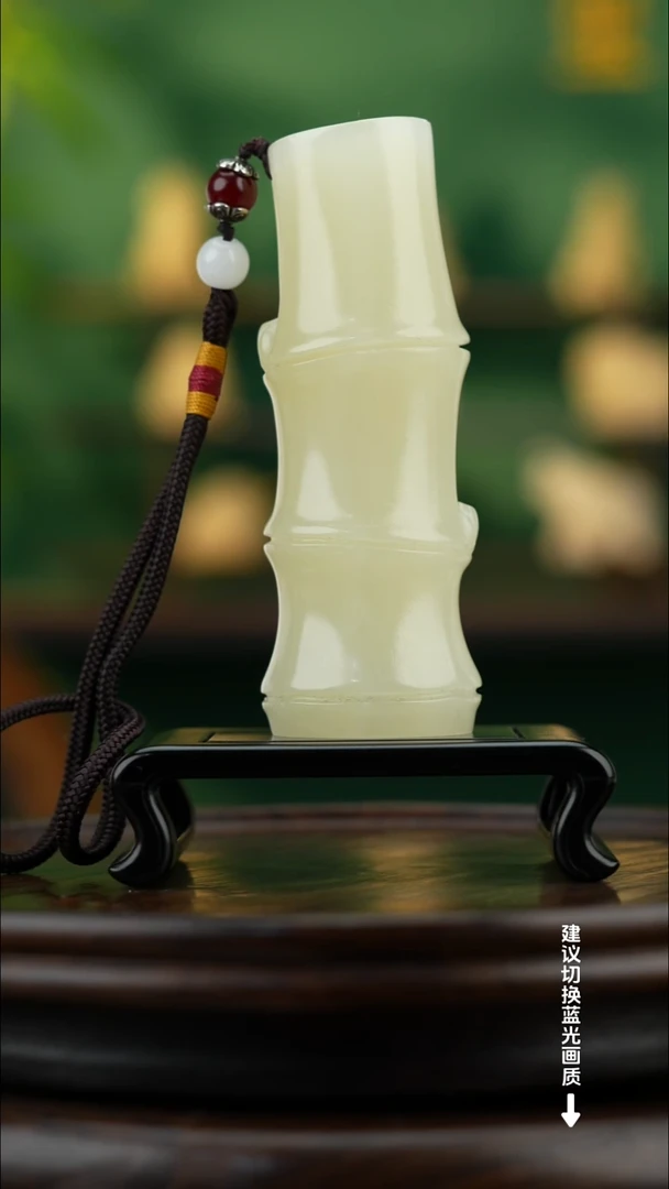 玉【节节高升】天然玉石手把件