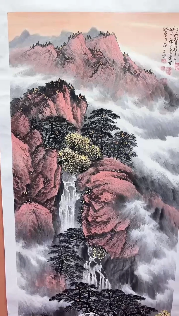 国画师立照老师国画作品