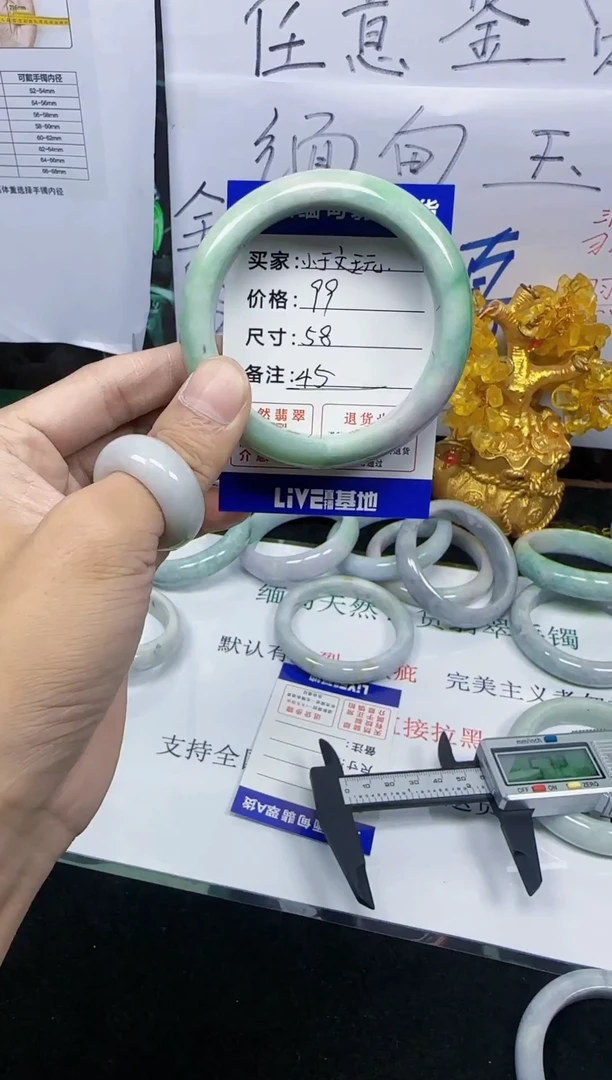 未镶嵌手镯翡翠小**玩45