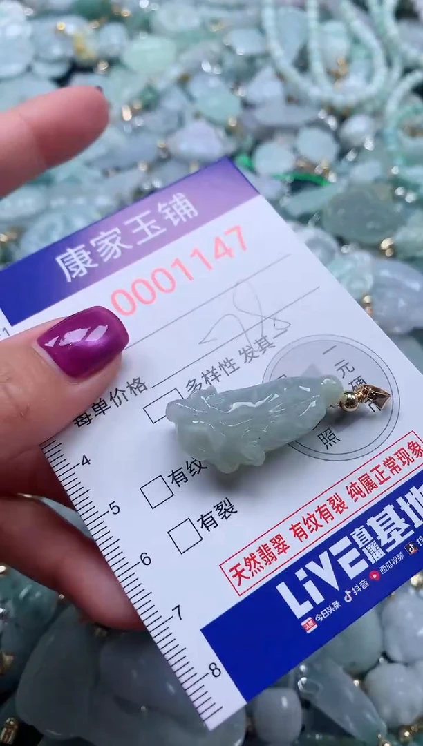 颈饰未镶嵌翡翠1147