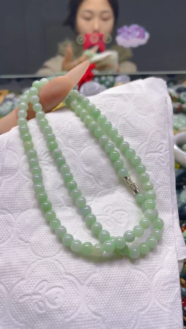 颈饰未镶嵌翡翠5MM