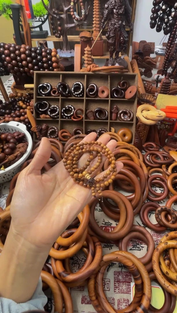 枣木桃木108颗0.6手串一物一拍