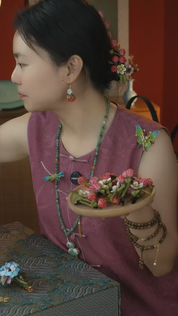 刺绣纯手工非遗国风饰品