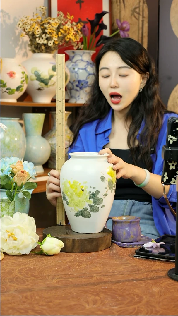 陶瓷景德镇宋韵系列花器1