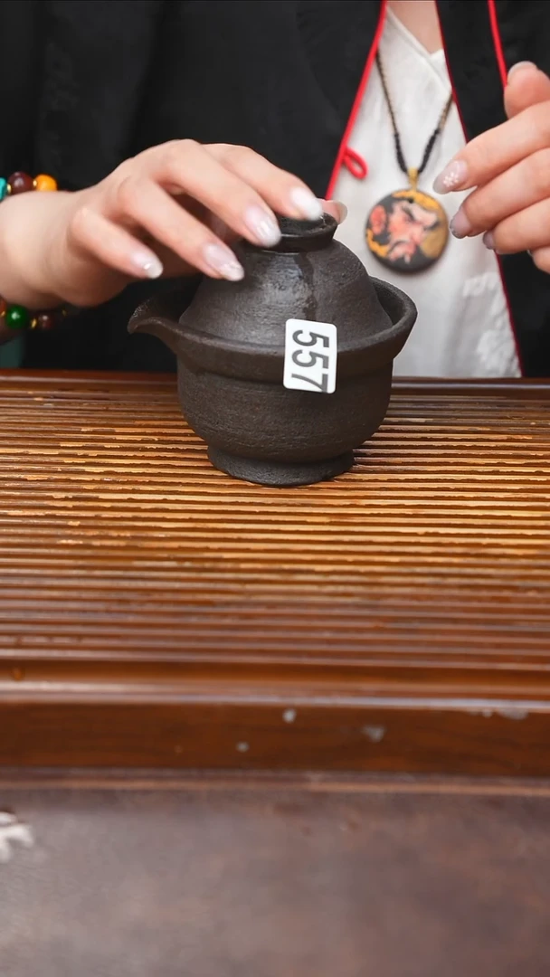 万古烧粗陶手工茶具