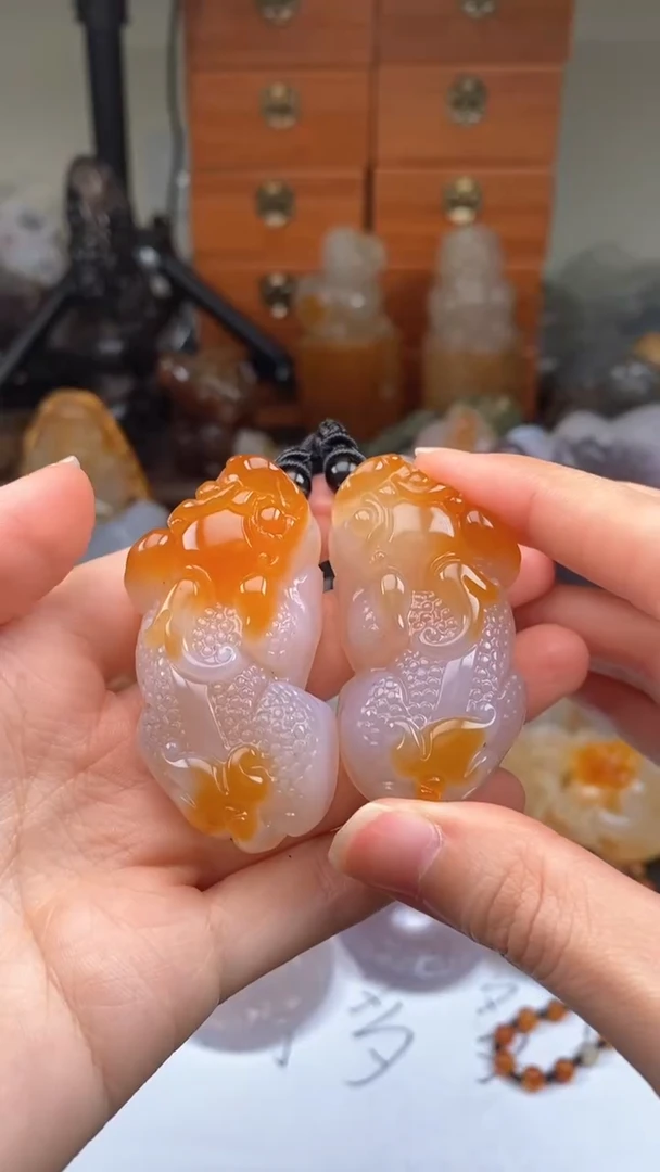 【闪购商品】玛瑙/玉髓颈饰未镶嵌AA