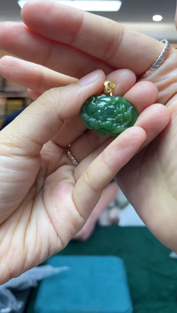 和田玉银S925镶嵌颈饰多样性发一件