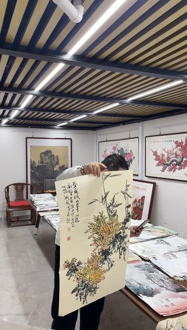 国画专属福利补贴1L-菊花