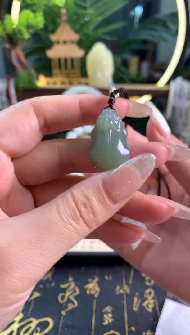 和田玉未镶嵌颈饰博古玉石新疆和田玉-貔貅