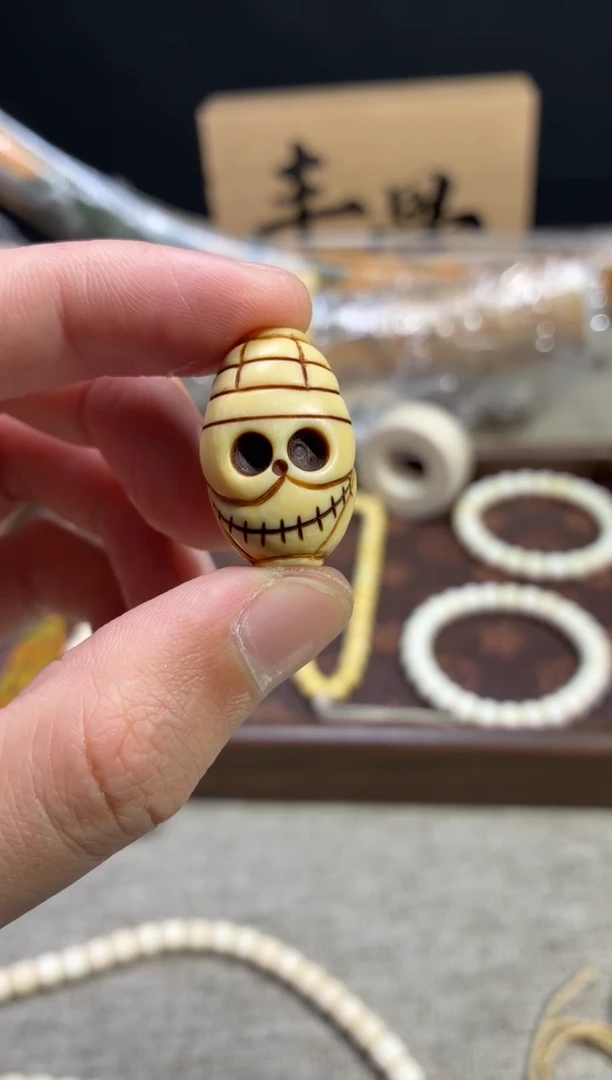 手串/手链/手镯猛犸象牙P09猛犸高白系列17mm配饰