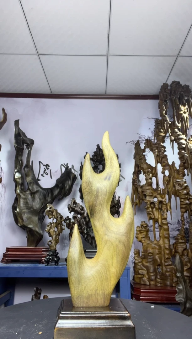 金丝楠木雕款生***识金丝楠木工艺品摆件