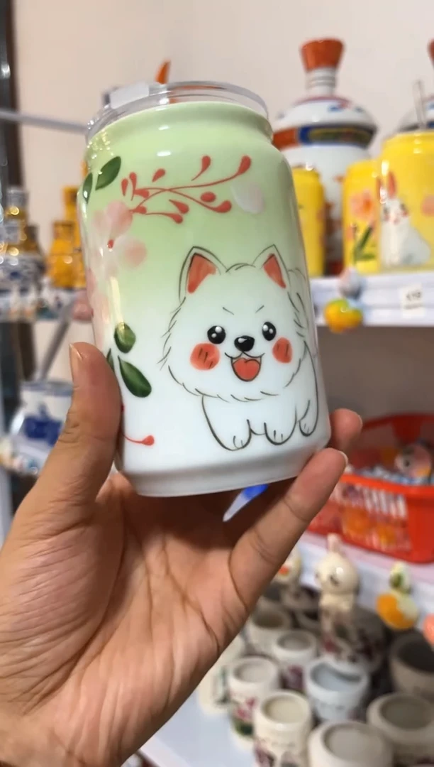 微瑕手绘景德镇餐饮具