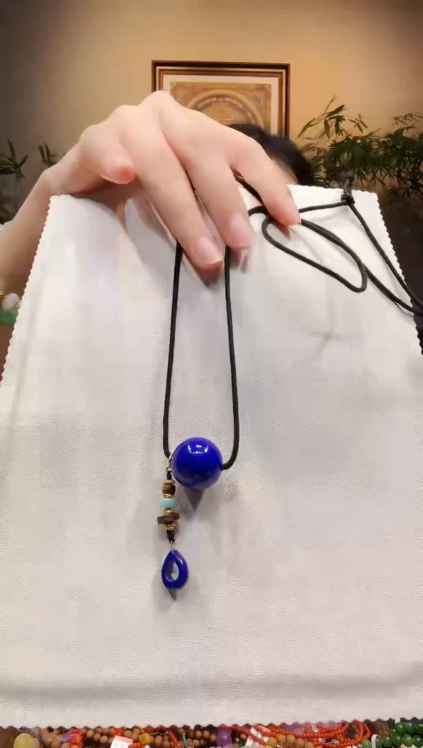 未镶嵌青金石颈饰项链