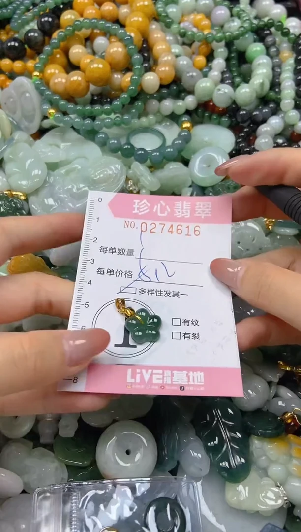 翡翠未镶嵌颈饰闪购0274616多样性发其一