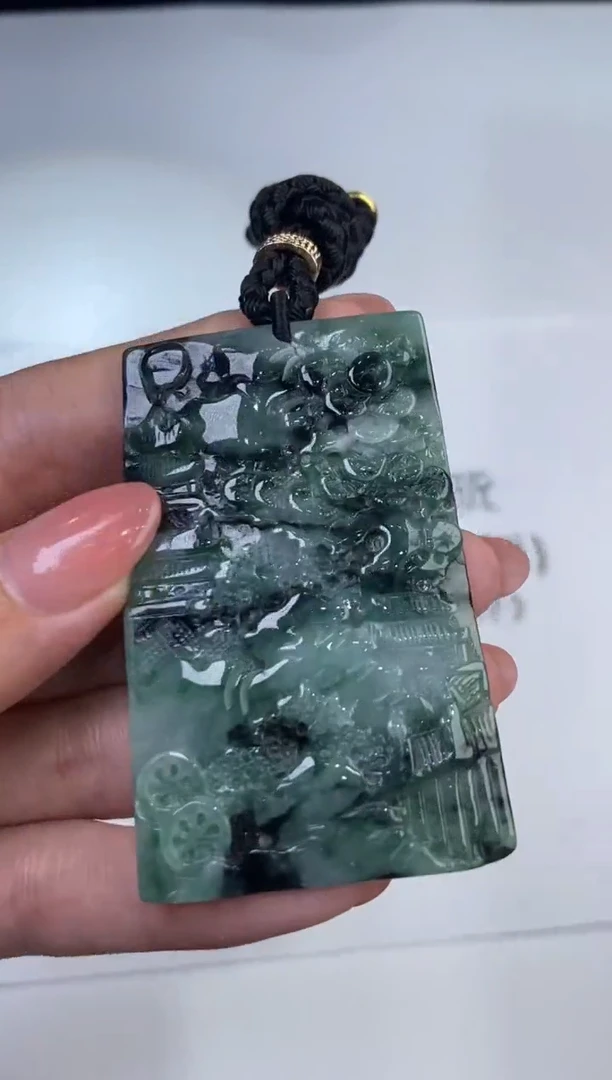 翡翠挂件未镶嵌313468