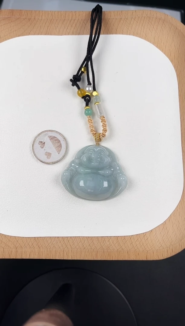 颈饰未镶嵌翡翠孤品-31
