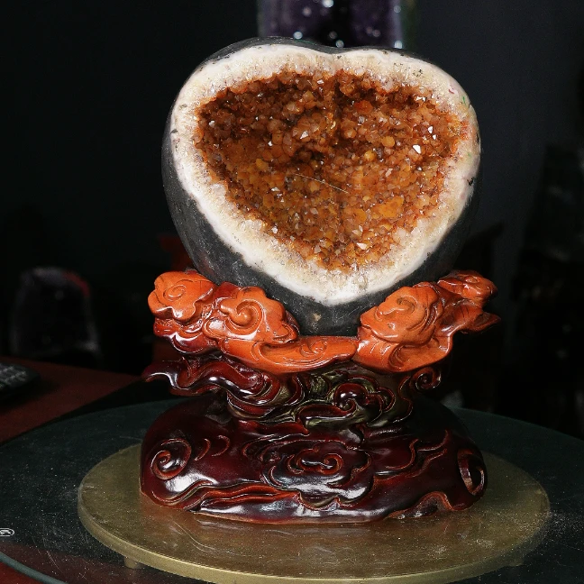 水晶一天然家居摆件33*23