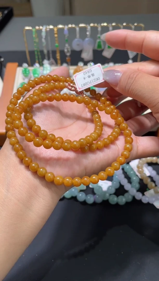未镶嵌手串翡翠0621FG087