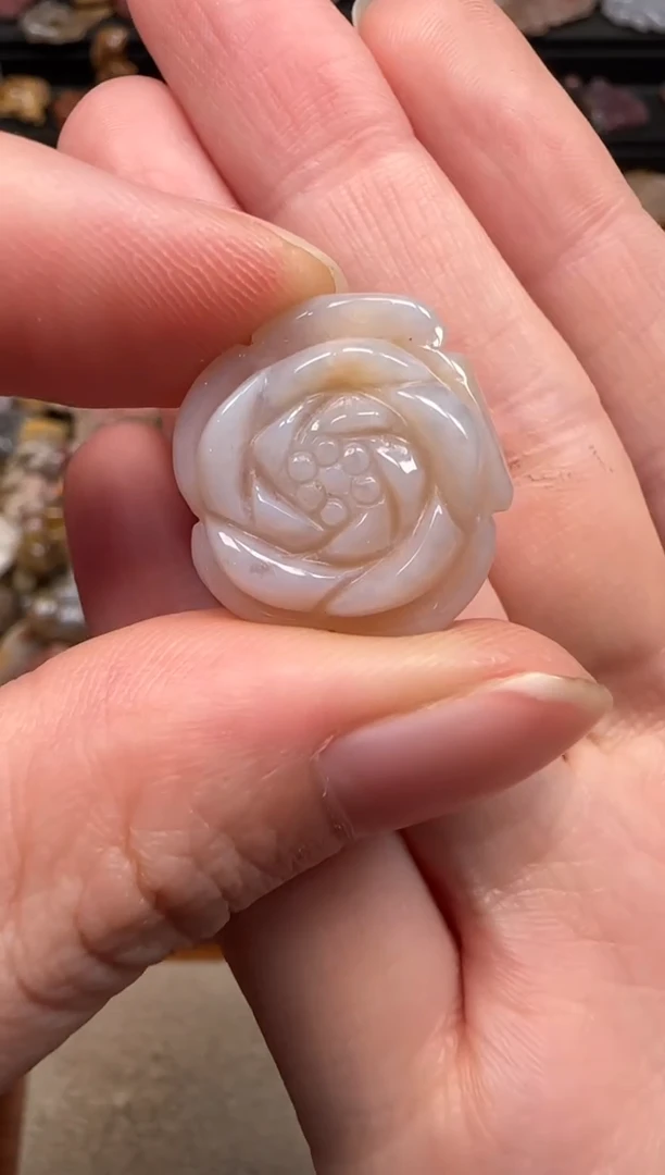 硅化珊瑚（珊瑚玉）未镶嵌颈饰660