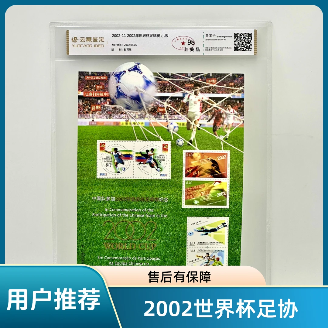 2002-11 2002年世界杯足球赛 小版 云藏