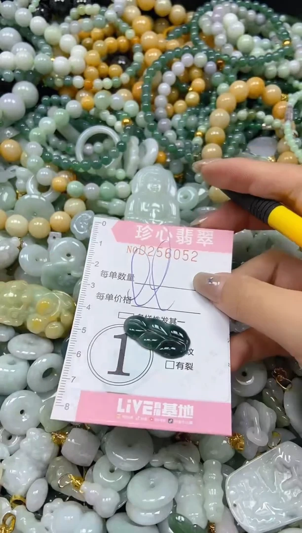翡翠未镶嵌颈饰闪购0256052