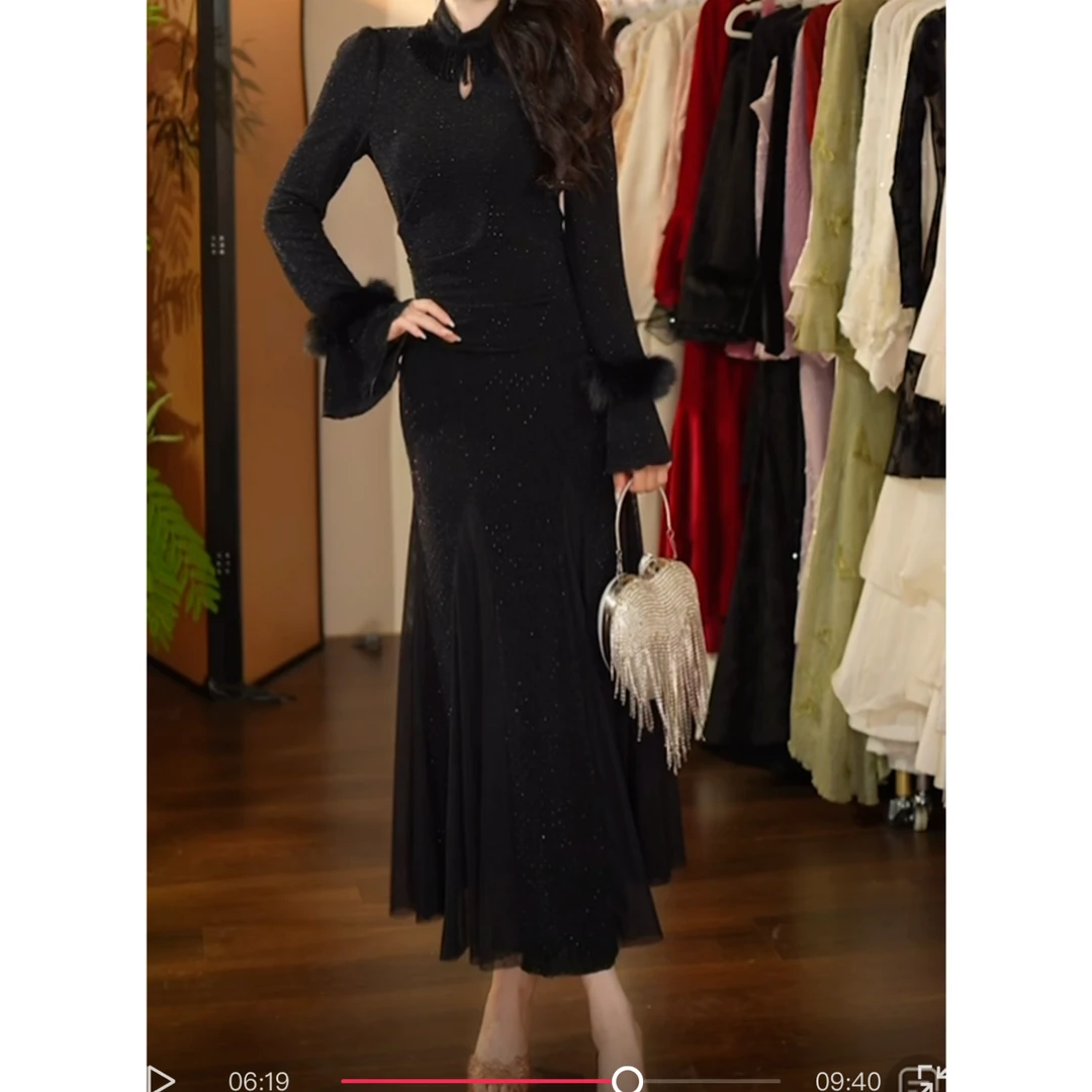 【七姐原创】-669繁星闪闪XL846连衣裙