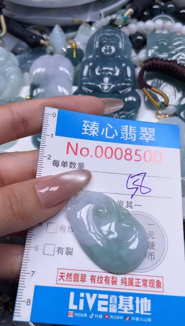 颈饰未镶嵌翡翠8500