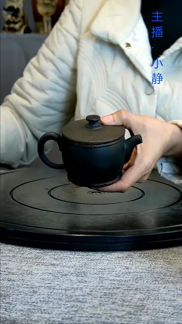 全手工紫陶茶壶180毫升243