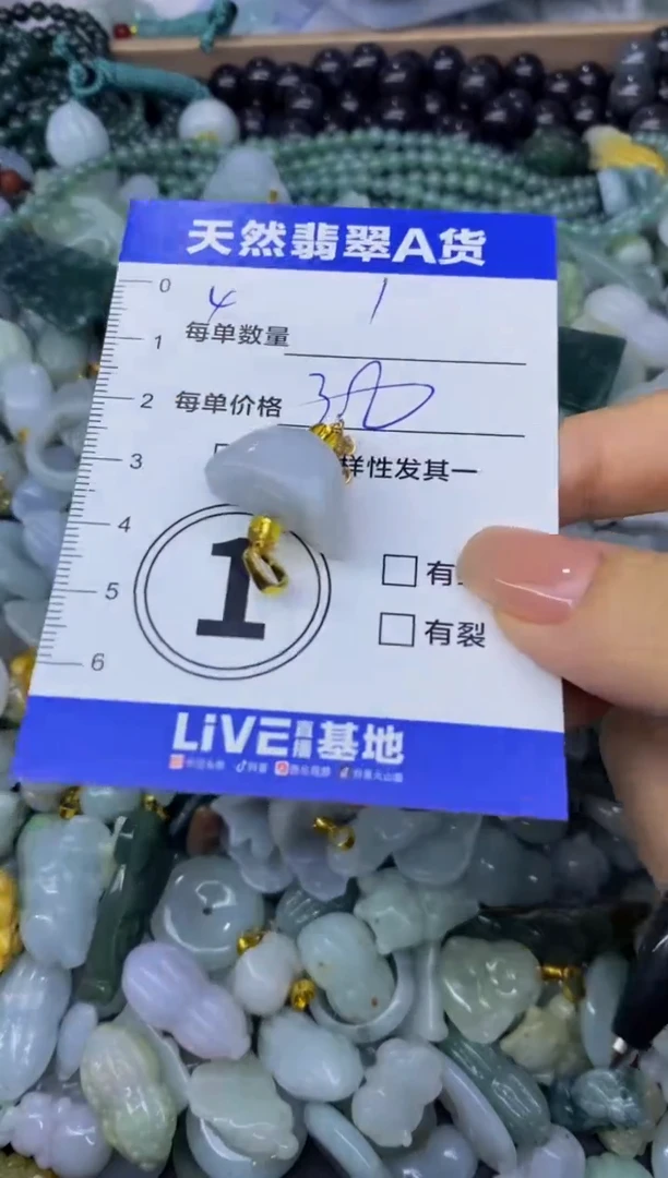 颈饰未镶嵌翡翠天然翡翠A货批量多样性发一件