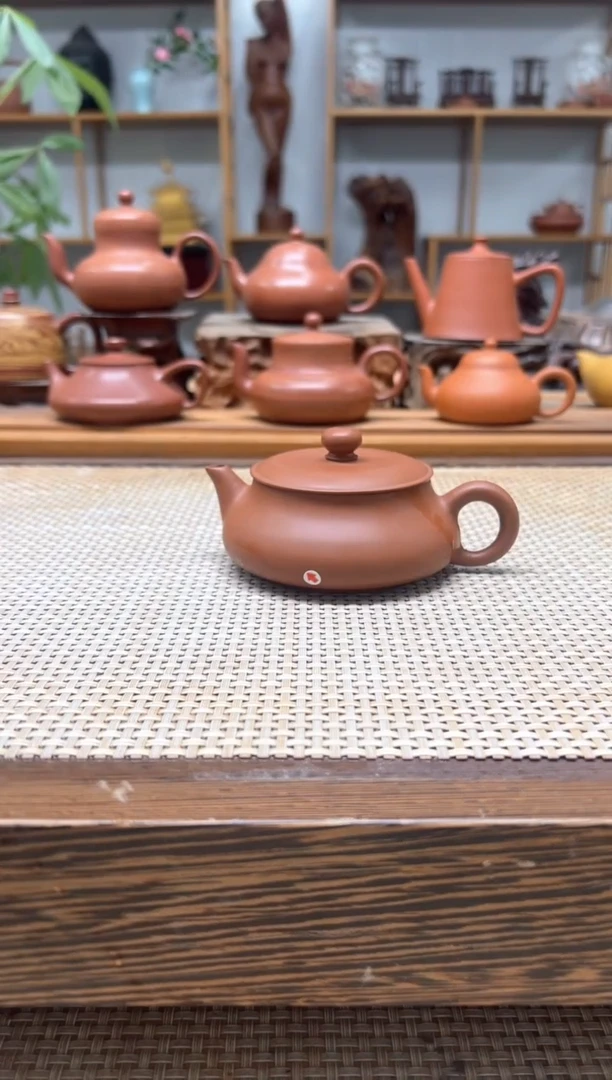 原矿朱泥全手 微瑕明炉 120cc