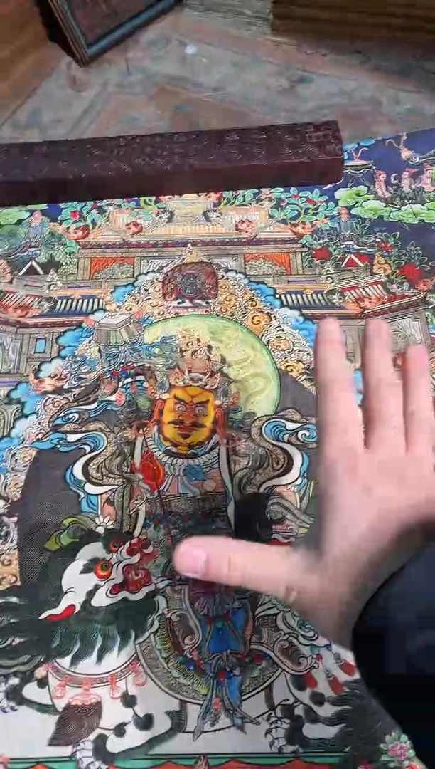 卷轴画天天的唐卡tk160