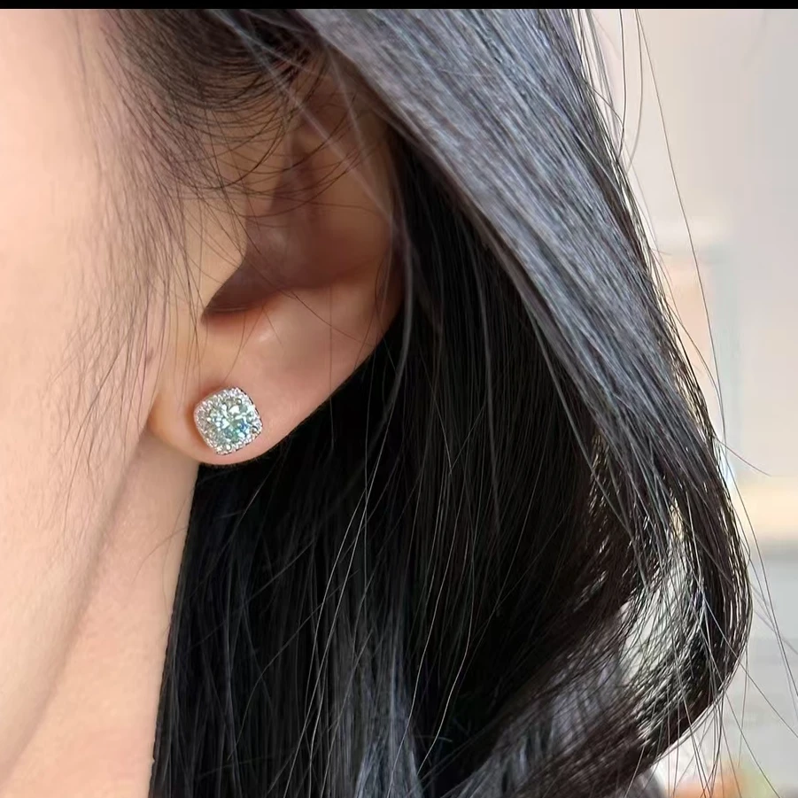 【GOLIFIR】天然托帕石十一月生辰石s925银针耳饰R521