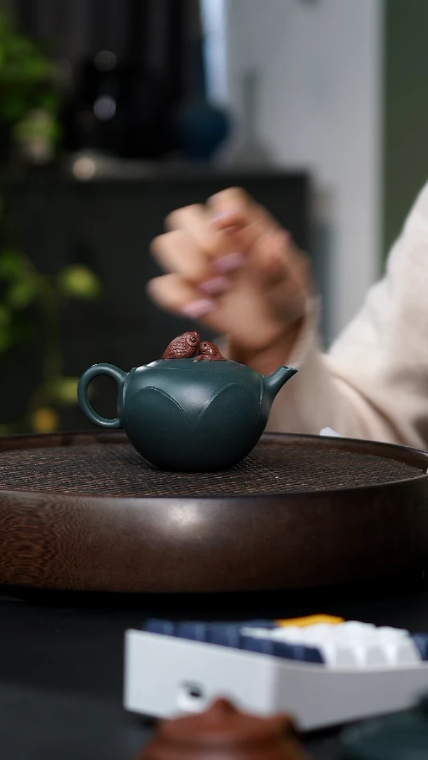 天****3JCY-0019母子情深-老墨绿泥-200cc