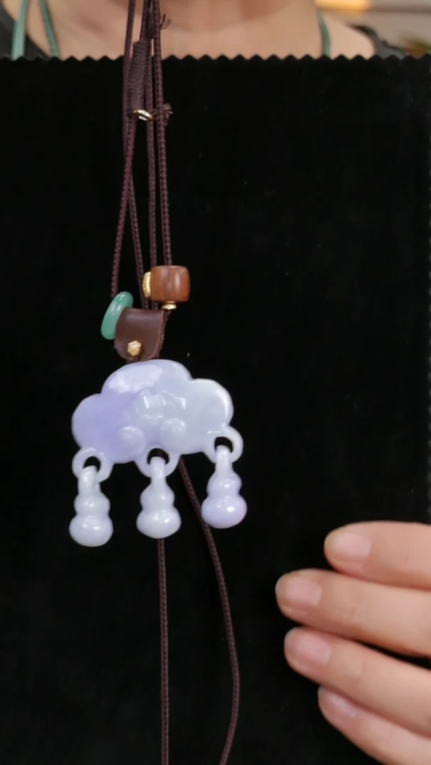 颈饰未镶嵌翡翠国风