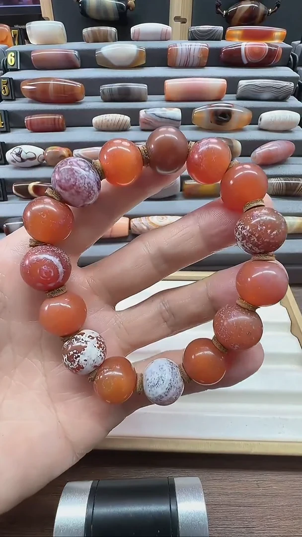 未镶嵌颈饰玛瑙/玉髓玛瑙15