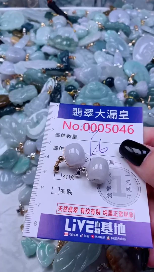 颈饰未镶嵌翡翠5055