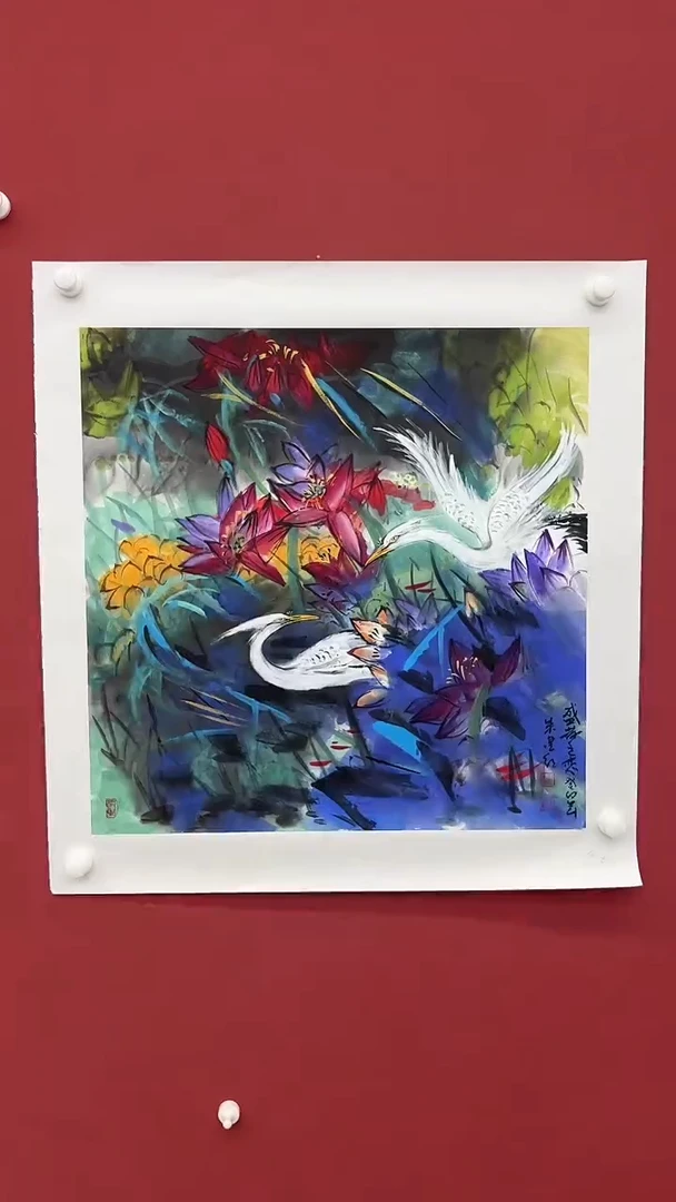 国画朱建红国画作品43