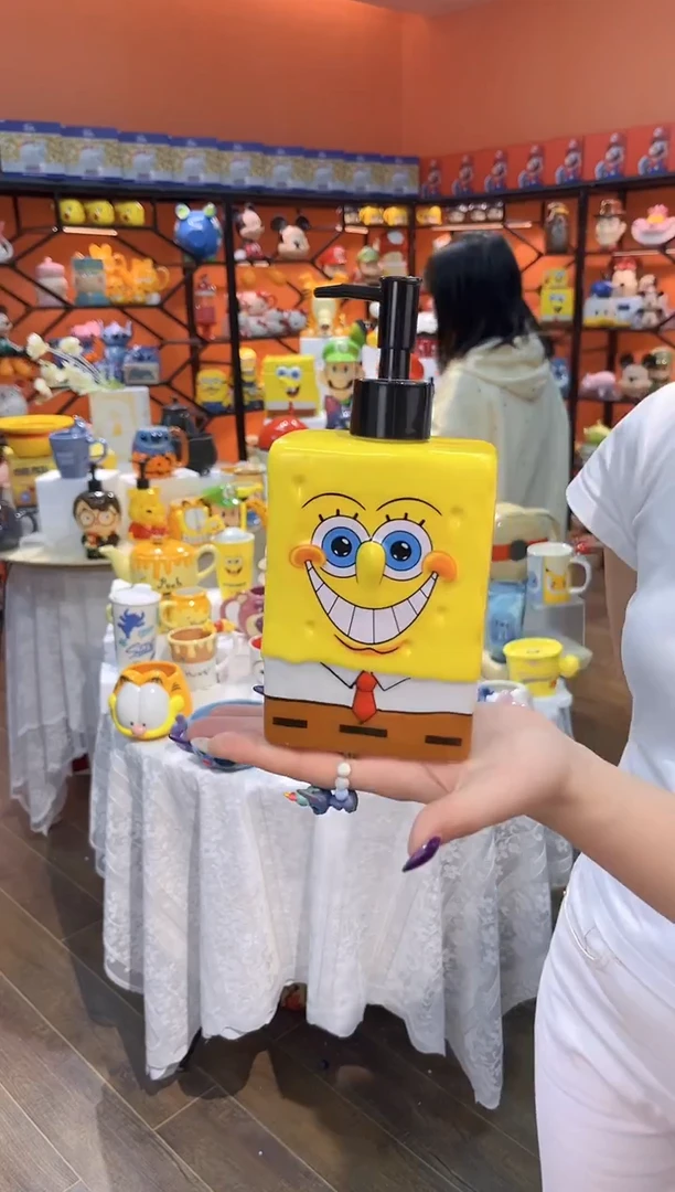 瓷片@@立体陶瓷分装按压瓶