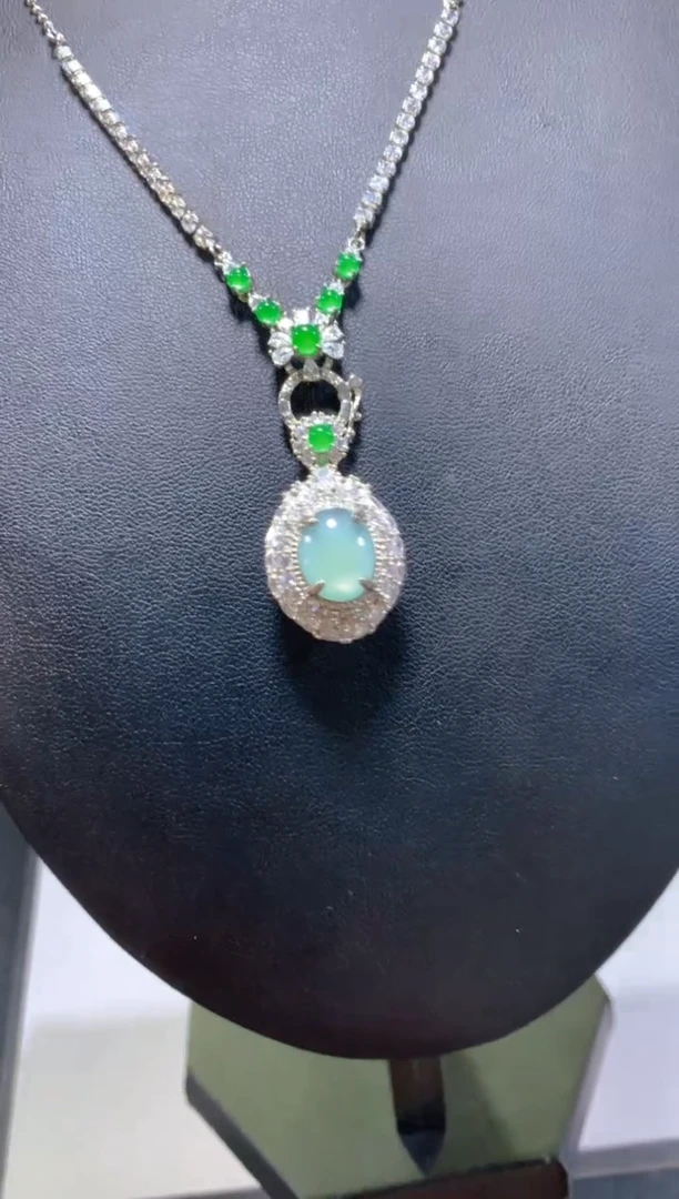 颈饰未镶嵌翡翠多样性发一